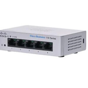 Cisco CBS110 Unmanaged L2 Gigabit Ethernet (10/100/1000) 1U Grey