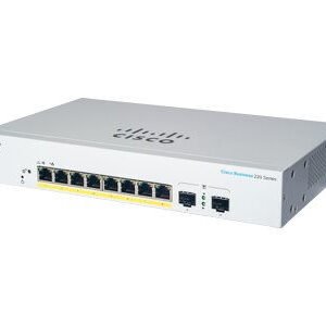 Cisco Business 220 Series Smart Switches Managed L2 Gigabit Ethernet Power over Ethernet (PoE) White