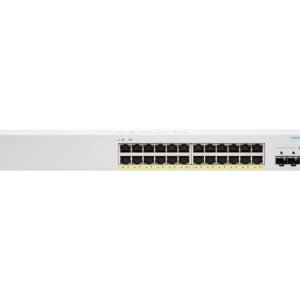 Cisco CBS220-24FP-4X Managed L2 Gigabit Ethernet (10/100/1000) Power over Ethernet (PoE) White