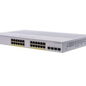 Cisco CBS250-24P-4G network switch Managed L2/L3 Gigabit Ethernet (10/100/1000) Power over Ethernet (PoE) Silver