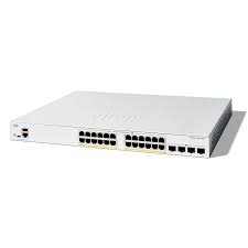 Cisco Catalyst 1200-24FP-4X Smart Switch, 24 Port GE, Full PoE, 4x10GE SFP+