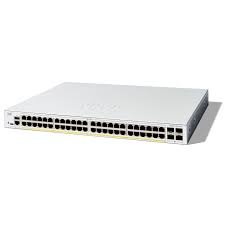 Cisco Catalyst 1200-48T-4X Smart Switch, 48 Port GE, 4x10GE SFP+, Limited Lifetime Protection (C1200-48T-4X)