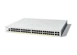 Cisco Catalyst 1200-48P-4X Smart Switch, 48 Port GE, PoE, 4x10GE SFP+, Limited Lifetime Protection (C1200-48P-4X)
