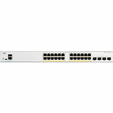 Cisco Catalyst 1200-24FP-4G Smart Switch, 24 Port GE, Full PoE, 4x1GE SFP, Limited Lifetime Protection (C1200-24FP-4G)