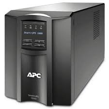 APC SMT1000  Smart-UPS, Line Interactive, 1000VA, Tower, 120V, 8x NEMA 5-15R outlets, SmartSlot, AVR, LCD