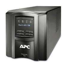 APC SMT750 Smart-UPS, Line Interactive, 750VA, Tower, 120V, 6x NEMA 5-15R outlets, SmartSlot, AVR, LCD
