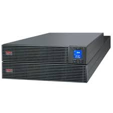 APC SRV6KRI Easy UPS On-Line, 6kVA/6kW, Rackmount 4U, 230V, Hard wire 3-wire(1P+N+E) outlet, Intelligent Card Slot, LCD, W/O rail kit