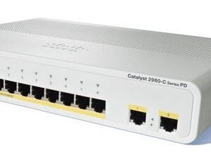 Cisco Catalyst Compact 2960CPD-8PT-L - Switch - 8 Ports - Managed - Desktop