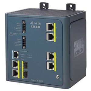 Cisco IE-3000-4TC network switch Managed L2 Fast Ethernet (10/100) Blue