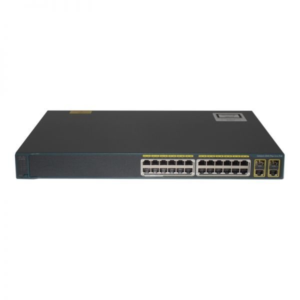 Cisco Catalyst WS-C2960-24PC-L Switch 24 Ports Managed Rack Mountable