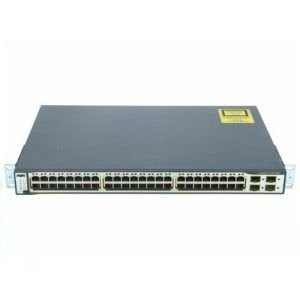 Cisco Catalyst 3750X 48 Port PoE IP Services - Rack Mountable