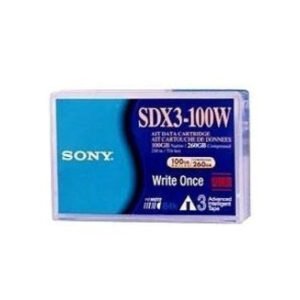 Sony SDX3-100W 100GB/260GB AIT-3 Data Backup Tape