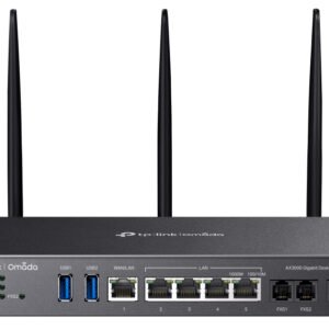 TP-Link ER706WP-4G wireless router Gigabit Ethernet Dual-band (2.4 GHz / 5 GHz) Black