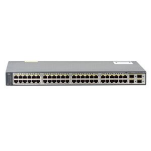 Cisco Catalyst 3750V2-48PS - switch - 48 ports - Managed - rack-mountable
