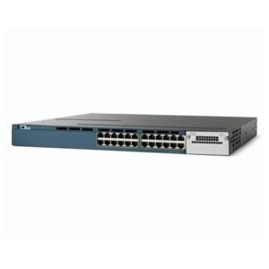 Cisco Catalyst 3560X-24P-S-managed-24 x 10/100/1000 (PoE)-rack-mountable