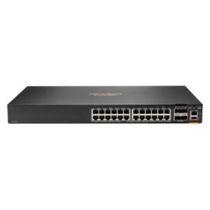 HPE Aruba 6200F 24G Class4 PoE 4SFP+ 370W Managed L3 Gigabit Ethernet (10/100/1000)