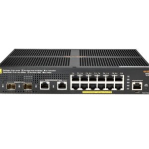 Aruba 2930F 12G PoE+ 2G/2SFP+ Managed L3 Gigabit Ethernet (10/100/1000) Power over Ethernet (PoE) 1U Black
