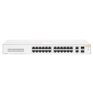 Hewlett Packard Enterprise Aruba Instant On 1430 26G 2SFP Unmanaged L2 Gigabit Ethernet (10/100/1000) 1U
