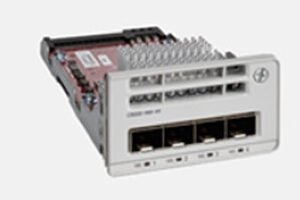 Cisco C9200-NM-4X network switch module 10 Gigabit Ethernet, Gigabit Ethernet