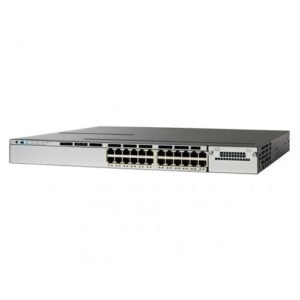 Cisco Catalyst 3850-24P-S -L3-managed-24 x 10/100/1000 (PoE+) rack-mountable