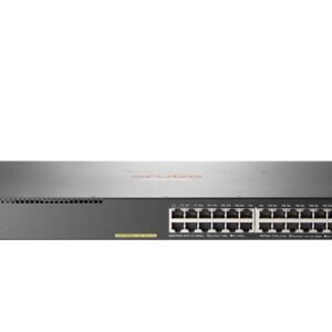 Hewlett Packard Enterprise Aruba 2930F 24G PoE+ 4SFP Managed network switch L3 Gigabit Ethernet (10/100/1000) Power over Ethernet (PoE) 1U Grey