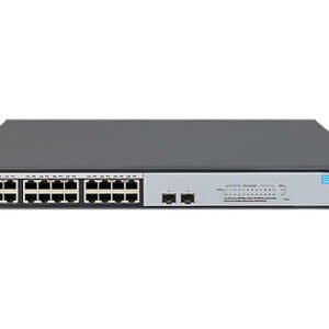 HPE 1420-24G-2SFP+ 10G Uplink Switch - switch - 24 ports - unmanaged - desktop, rack-mountable