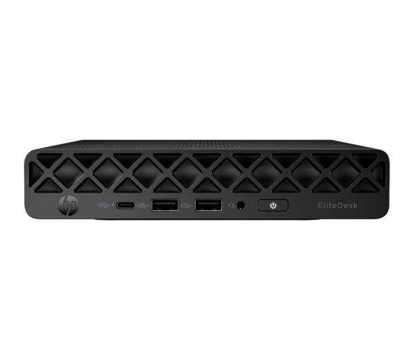 HP EliteDesk 8 Mini G1i Desktop AI PC Windows 11 Home Mini PC Black