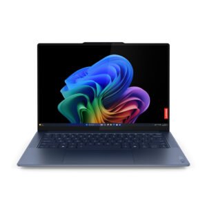 Lenovo Yoga Slim 7 14Q8X9 Copilot+ PC Qualcomm Snapdragon X1E-78-100 Laptop 36.8 cm (14.5") Touchscreen 3K 32 GB LPDDR5x-SDRAM 1 TB SSD Wi-Fi 7 (802.11be) Windows 11 Home German Blue