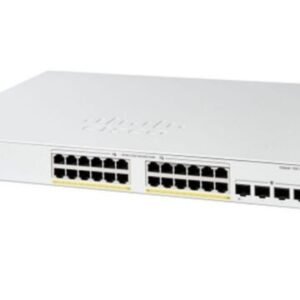 Cisco Catalyst 1200-24P-4X Smart Switch, 24 Port GE, PoE, 4x10GE SFP+, Limited Lifetime Protection (C1200-24P-4X)