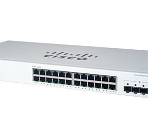 Cisco CBS220-24T-4G Managed L2 Gigabit Ethernet (10/100/1000) 1U White