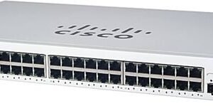 Cisco Business 220 Series CBS220-48FP-4X - Switch - smart - 48 x 10/100/1000 (PoE+) + 4 x 10 Gigabit SFP+ (uplink) - rack-mountable - PoE+ (740 W)