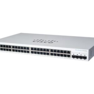 Cisco Business 220 Series CBS220-48T-4X - Switch - smart - 48 x 10/100/1000 + 4 x 10 Gigabit SFP+ (uplink) - rack-mountable