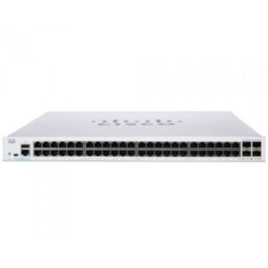 Cisco CBS220-48T-4G Managed L2 Gigabit Ethernet (10/100/1000) 1U White