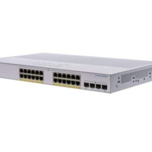 Cisco CBS250-24P-4G network switch Managed L2/L3 Gigabit Ethernet (10/100/1000) Power over Ethernet (PoE) Silver