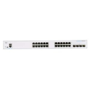 Cisco CBS350-24P-4G network switch Managed L2/L3 Gigabit Ethernet (10/100/1000) Silver