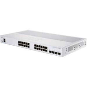Cisco CBS350-24P-4X network switch Managed L2/L3 Gigabit Ethernet Silver