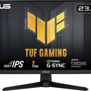 ASUS TUF VG249QM1A Gaming Monitor, 24" FHD 1ms Fast IPS Display, 270Hz(OC) Refresh Rate