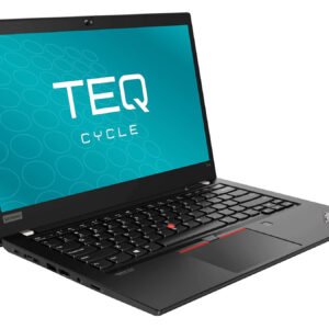 Teqcycle Lenovo Thinkpad T14 G1 AMD Ryzen™ 5 PRO 4650U Laptop 35.6 cm (14") Touchscreen Full HD 16 GB DDR4-SDRAM 256 GB SSD Wi-Fi 6 (802.11ax) Windows 11 Pro Nordic Black
