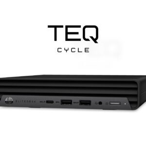Teqcycle HP Elitedesk 805 G6 DM AMD Ryzen™ 5 PRO 4650G 16 GB DDR4-SDRAM 256 GB SSD Windows 11 Pro Mini PC Black