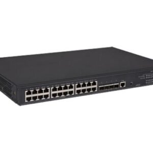 HPE 5130-24G-PoE+-4SFP+ (370W) EI Managed L3 Gigabit Ethernet (10/100/1000) Power over Ethernet (PoE) 1U Black