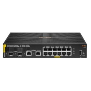HPE Aruba 6100 12G Class4 PoE 2G/2SFP+ 139W Managed L3 Gigabit Ethernet (10/100/1000)
