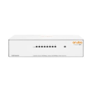 Hewlett Packard Enterprise Aruba Instant On 1430 8G Unmanaged L2 Gigabit Ethernet (10/100/1000) White