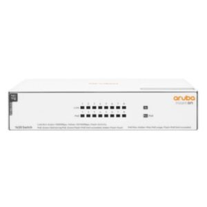 Hewlett Packard Enterprise Aruba Instant On 1430 8G Class4 PoE 64W Unmanaged L2 Gigabit Ethernet (10/100/1000) Power over Ethernet (PoE) White