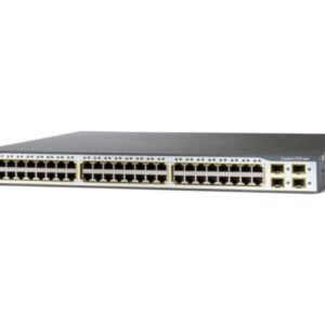 Cisco Catalyst 3750-48PS SMI - switch - 48 ports - Managed - rack-mountable