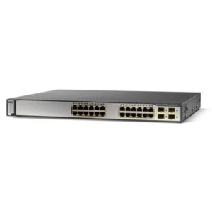 Cisco Catalyst 3750G-24PS-S - switch - 24 ports - Managed - rack-mountable