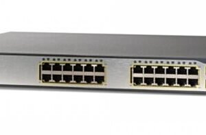 Cisco Catalyst 3750 - switch - 24 ports - Managed - rack-mountable