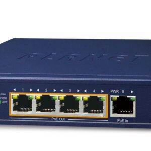 PLANET POE-E304 network extender Network transmitter & receiver Blue 10, 100, 1000 Mbit/s