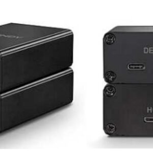 Lindy 43363 network extender Network transmitter & receiver Black