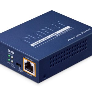 PLANET POE-E301 network extender Network transmitter & receiver Blue