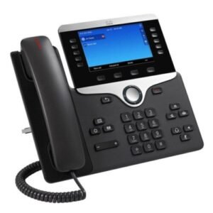 Cisco 8861 IP phone Black,Silver Wi-Fi